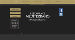Desktop Screenshot of mediterrano.cz